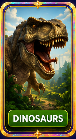 Dinosaurs deck card