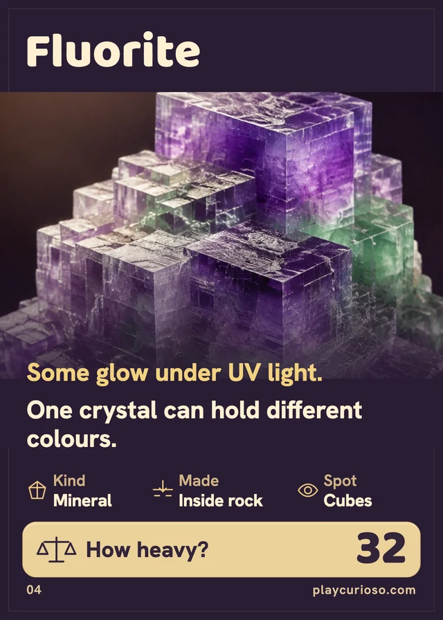 Actual Curioso Stones card