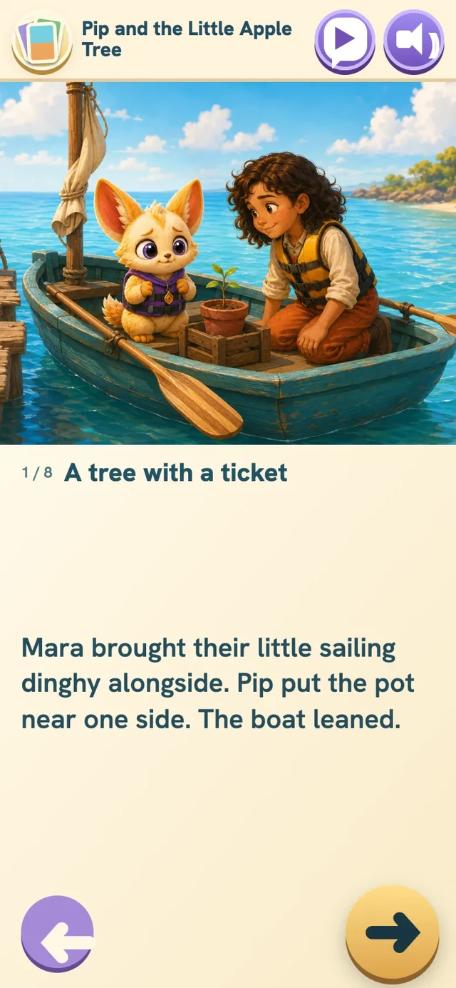 Listen and take part: actual mobile companion screen